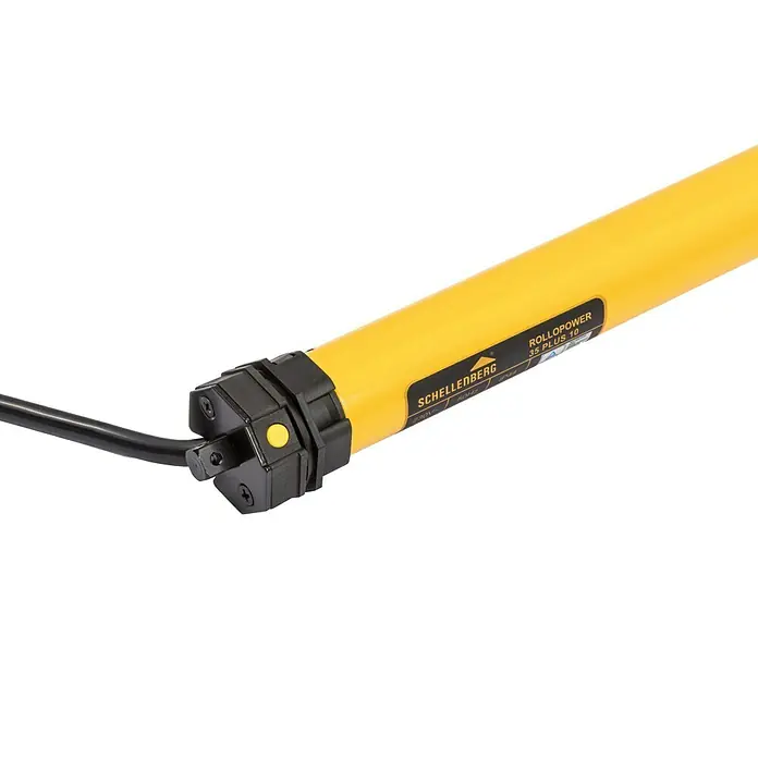 Schellenberg Rohrmotor Mini Plus 10 - Max. Rollladenfläche: 6 m² bei Kunststoffrollläden, Einbaulänge: 570 mm, Zugkraft: 25 kg - Stimmungsaufnahme
