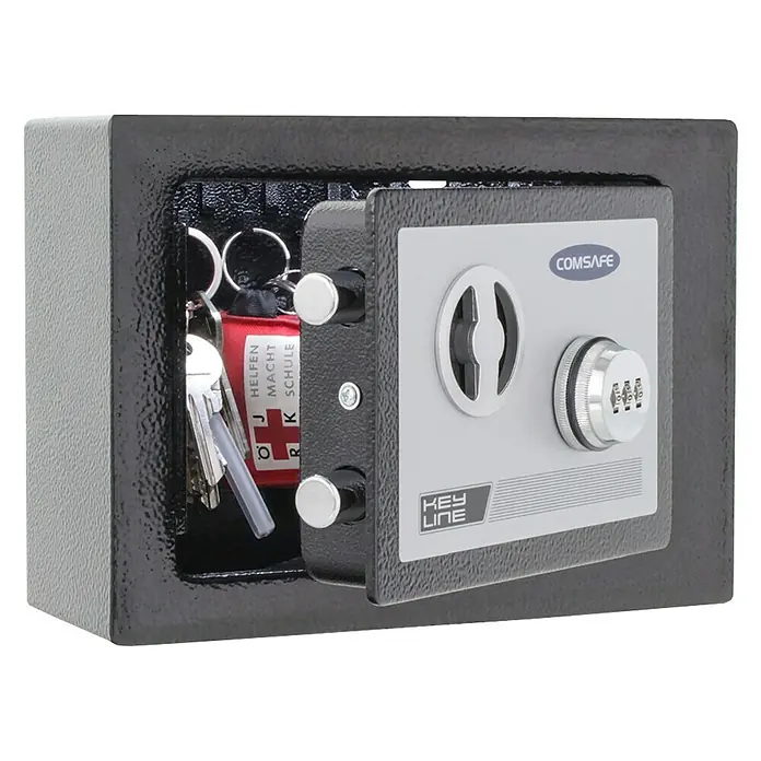 Rottner Schlüsselkasten X-Key - Zahlenschloss mechanisch, L x B x H: 17 x 23 x 9 cm, Anthrazit