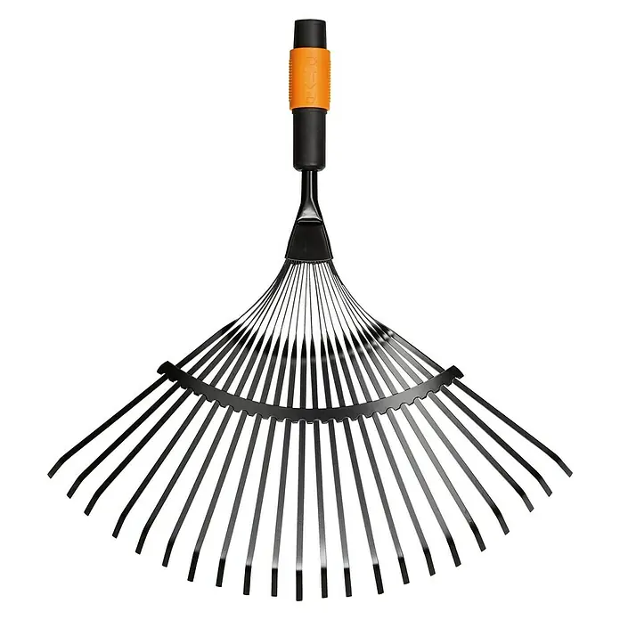 Fiskars QuikFit Fächerbesen - Arbeitsbreite: 43 cm, Anzahl Zinken: 20 - Ansicht von oben