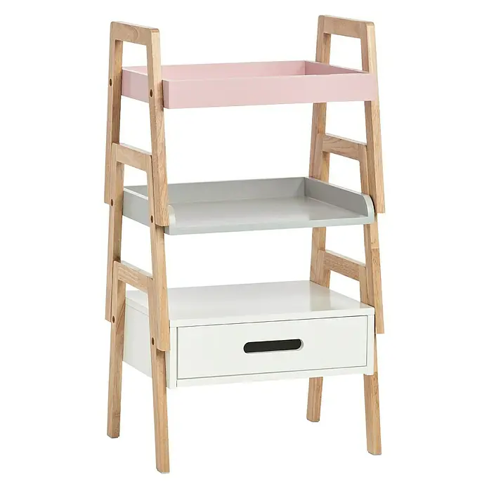 Zeller Present Standregal Stapelregal - L x B x H: 400 x 305 x 320 mm - Rechte Seitenansicht