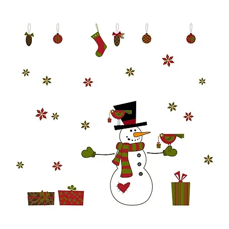 Vinilos para ventanas Navidad