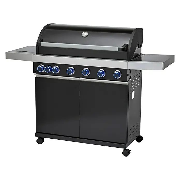 Grillstar Gasgrill Atlanta II 650 - Anzahl Brenner: 6, Hauptgrillfläche: 90,5 x 41,5 cm, 24 kW