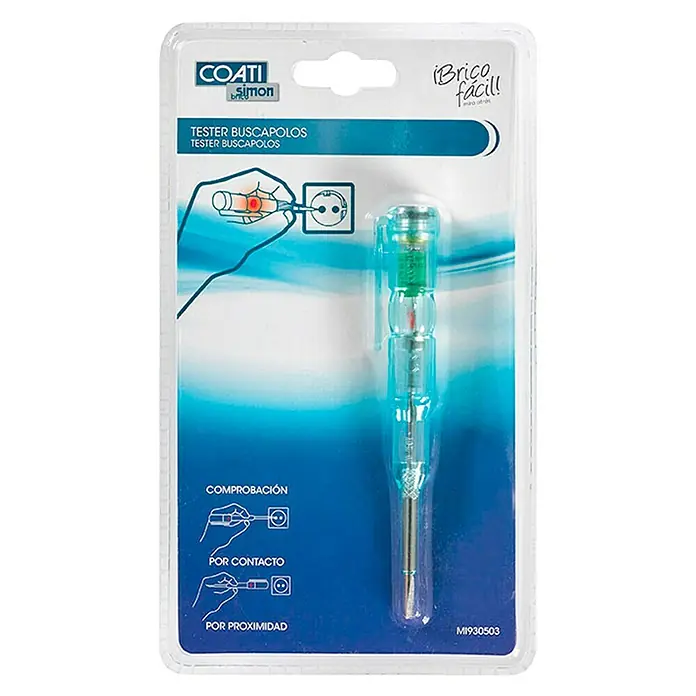 Coati Detector de tensión - 2 polos, Transparente