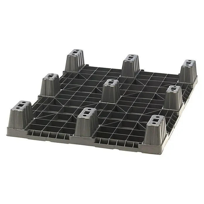 Europalet de polietileno NPT-1280-LE1 - L x An x Al: 120 x 80 x 14 cm
