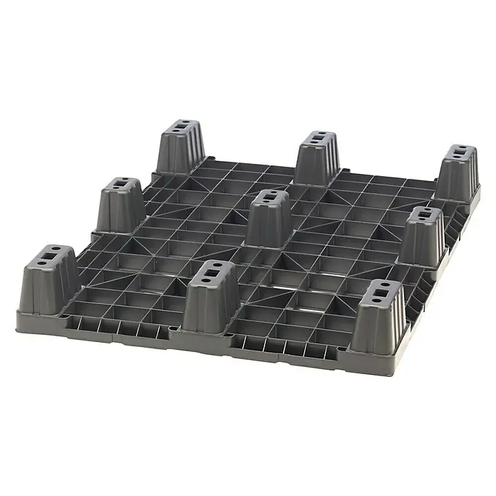 Europalet de polipropileno NPT-1280-LE1 - L x An x Al: 120 x 80 x 14 cm
