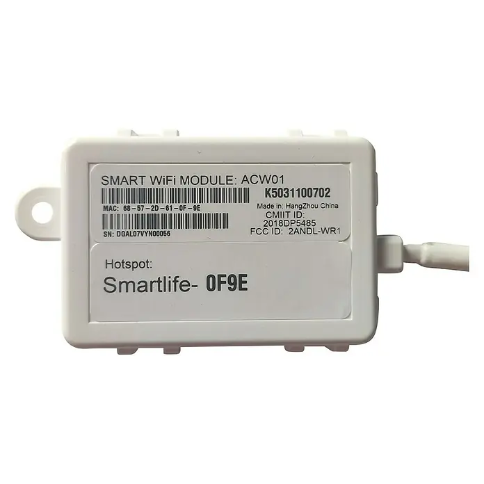HTW Módulo USB WiFi para IX80 y Vela de 9K y 12K - Controlado por aplicación, Blanco