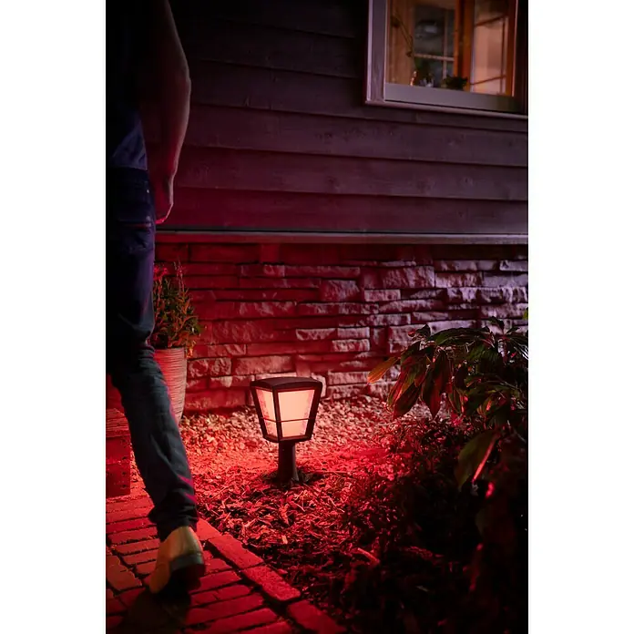 Philips Hue Sobremuro LED Econic - 1 luz, 15 W, Color de luz: Multicolor, IP44