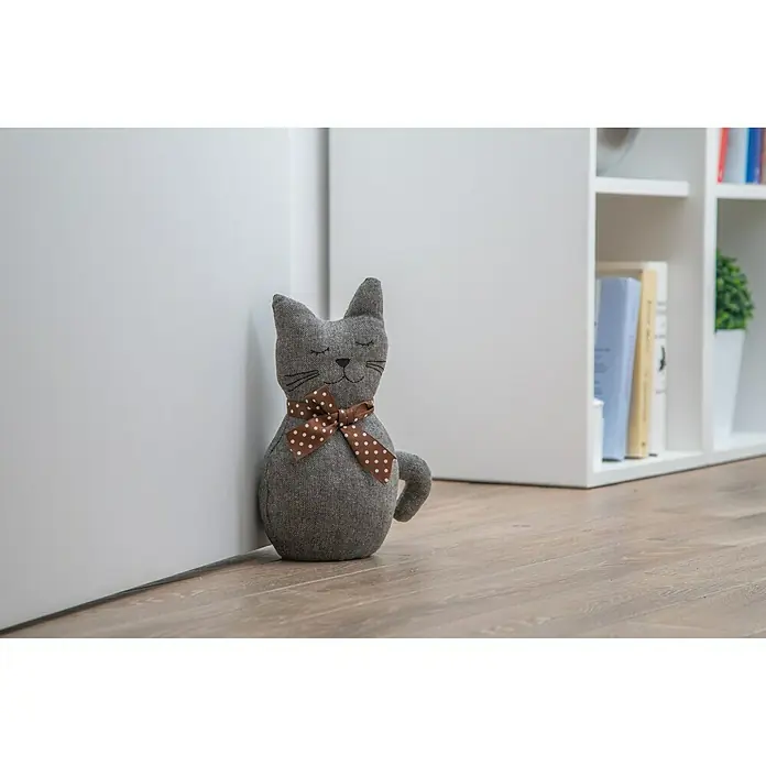 Rei Tope de puerta Gatito - Textil