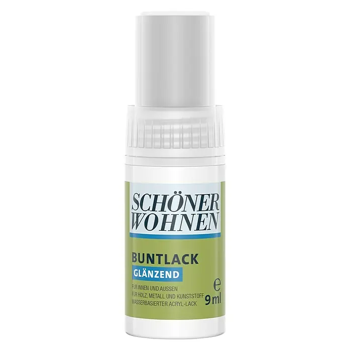 SCHÖNER WOHNEN-Farbe Home Lackstift - Weiß, 9 ml, Glänzend - Vorderansicht