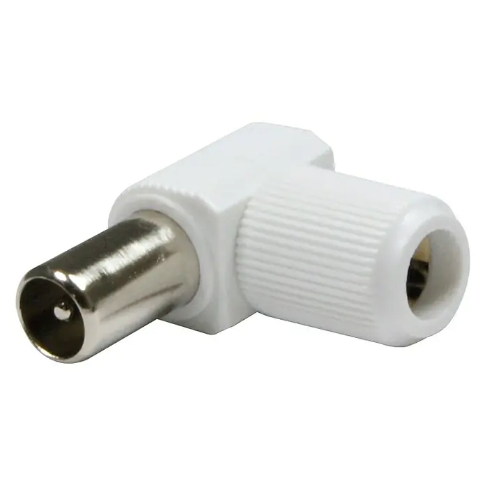 Metronic Conector de red para TV - Blanco