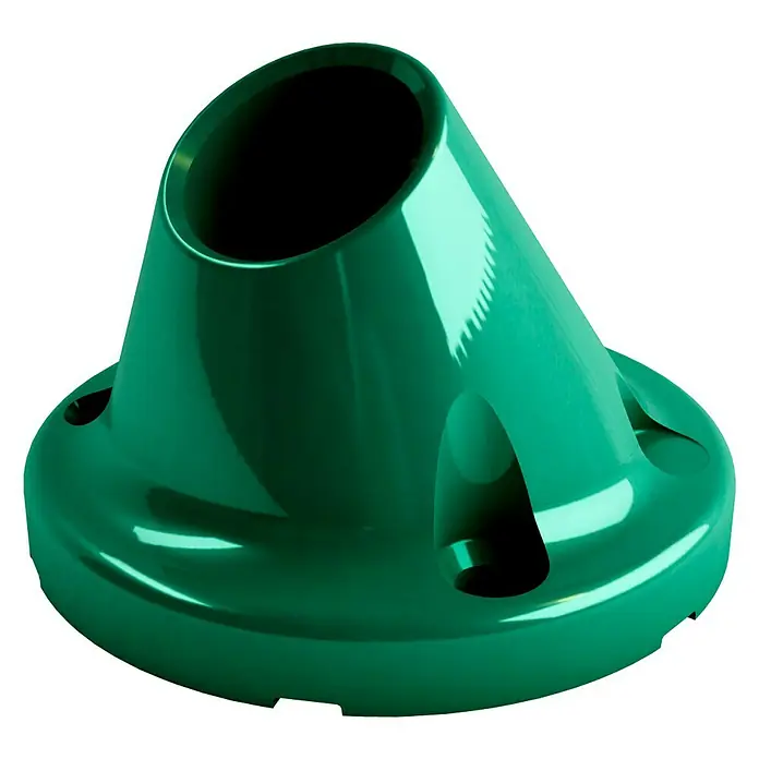 Base para poste tornapuntas Quickfix - Verde, Apto para: Cercados