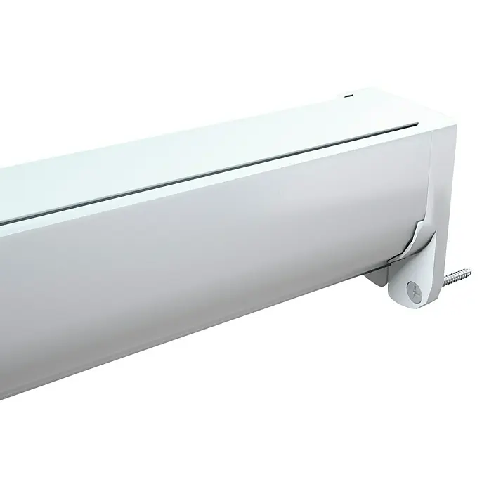Mosquitera enrollable vertical - An x Al: 125 x 170 cm, Color bastidor: Blanco