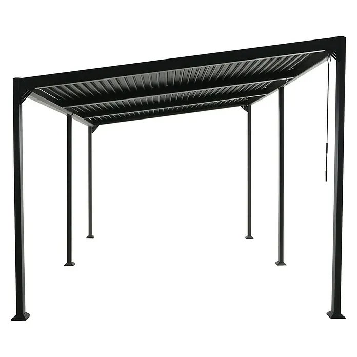 Sunfun Paviljon od aluminija Palma XXL - D x Š x V: 300 x 600 x 255 cm, Antracit