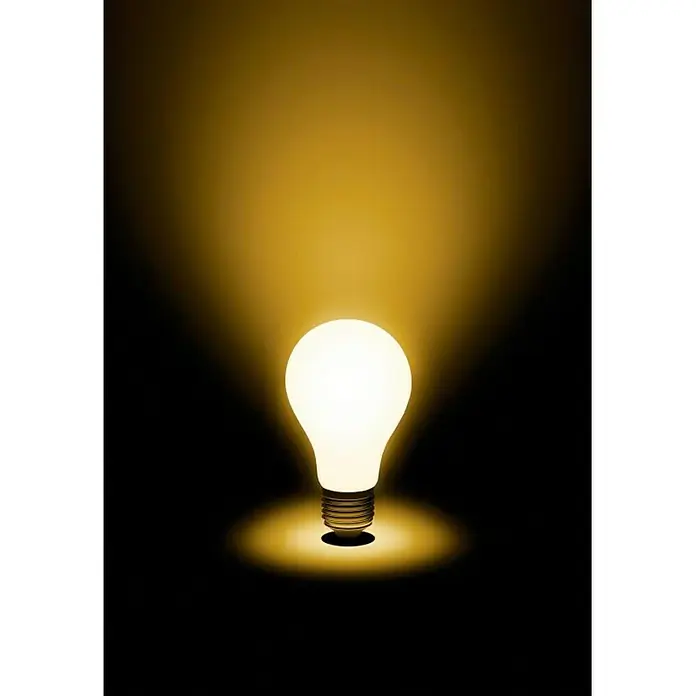Eglo LED-Leuchtmittel - Birnenform, 7 W, E27, Warmweiß, Ø x L: 6 x 10,5 cm