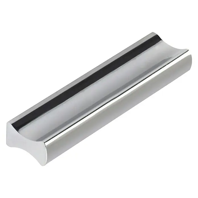 Rei Set de tiradores para muebles - L x An x Al: 88 x 17 x 9 mm, Aluminio