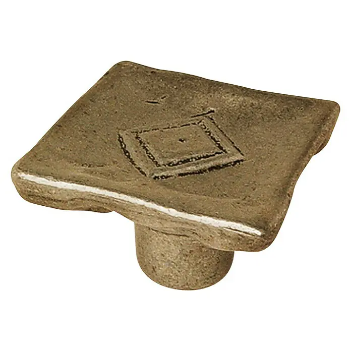 Rei Set de tiradores para muebles Rombo - 4 pzs., L x An x Al: 35 x 35 x 20 mm, Aluminio