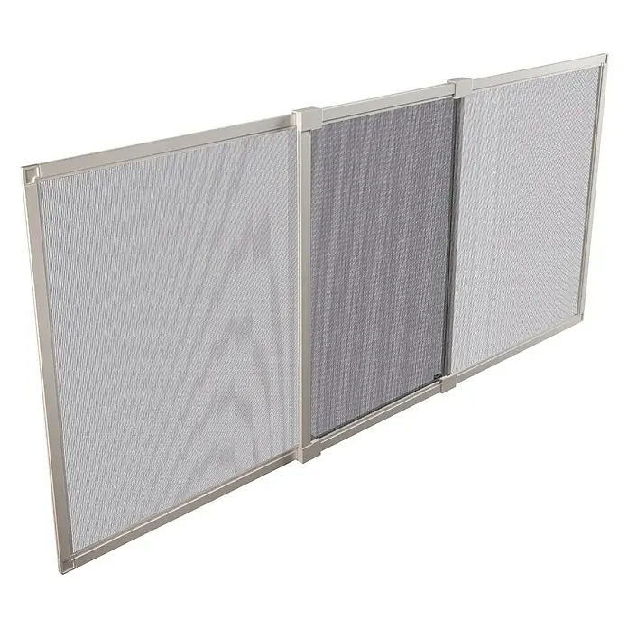 Mosquitera extensible - An x Al: 140 x 50 cm, Color bastidor: Blanco