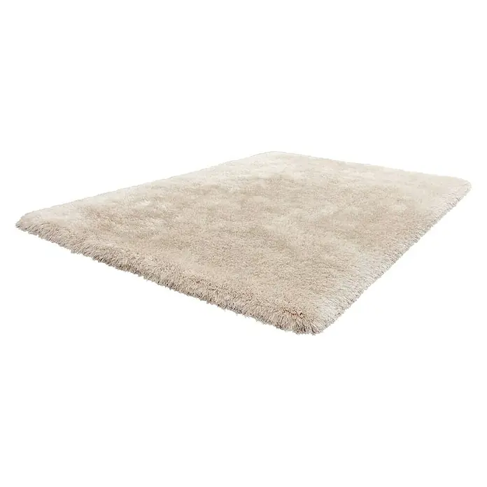 Kayoom Hochflorteppich Cosy - Elfenbein, 150 x 80 cm, 100 % Polyester - Linke Seitenansicht
