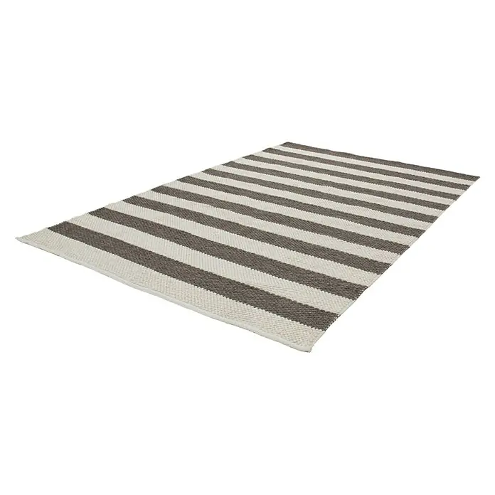Kayoom Wollteppich Jodhpur 110 - Beige/Braun, 230 x 160 cm, 100 % Wolle - Linke Seitenansicht