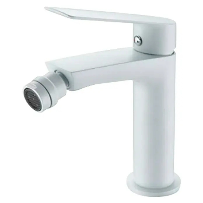Imex Luxor Grifo monomando de bidé - Blanco, Mate