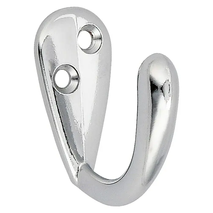 Siro Garderobenhaken - Anzahl Haken: 1 Stk., L x B x H: 1,8 x 4,3 x 3,8 cm