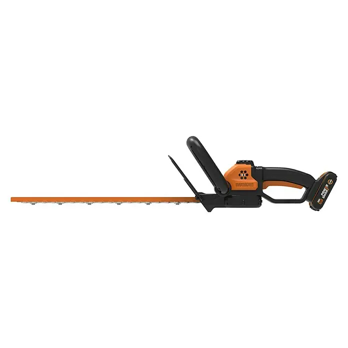 Worx Akku-Heckenschere WG261E - 20 V, 2 Ah, 1 Akku, Schnittlänge: 45 cm - Vorderansicht