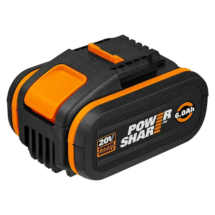 Worx Akku WA3641 - 20 V, 6 Ah, Li-Ionen - Vorderansicht