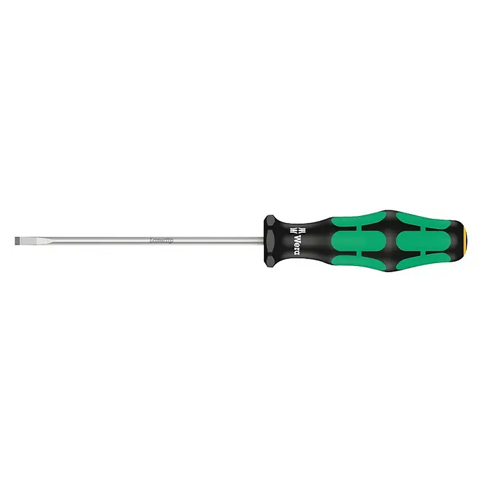 Wera Kraftform Plus Odvijač 335 - Širina oštrice: 3,5 mm, Duljina oštrice: 100 mm - Pogled sprijeda