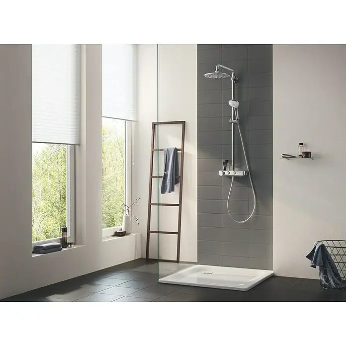 Grohe Euphoria Duschsystem Smart-Control 260 - Mit Thermostatarmatur, Lochabstand: 99,7 cm, Anzahl Strahlarten: 3 Stk., Chrom