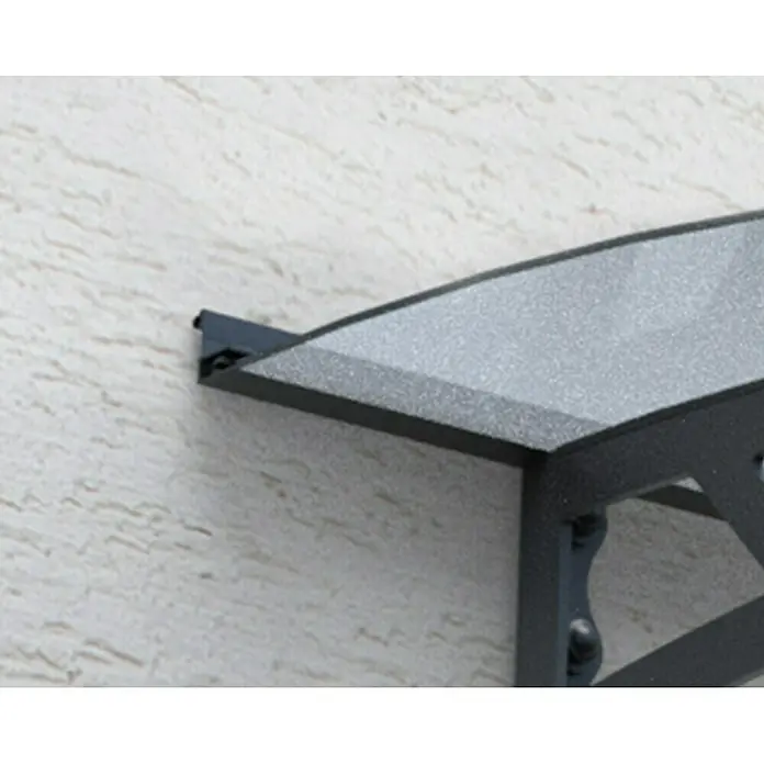 Solid Elements Nadstrešnica Pavo - 1.505 x 915 x 175 mm, Boja nosača: Antracit siva