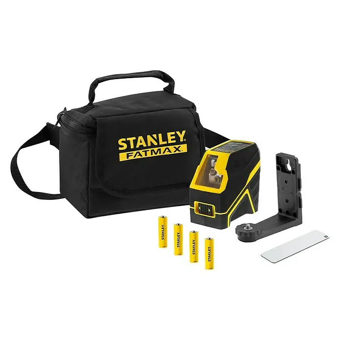 Stanley Nivel láser en cruz FMHT77586-1 - Zona de trabajo máx.: 20 m