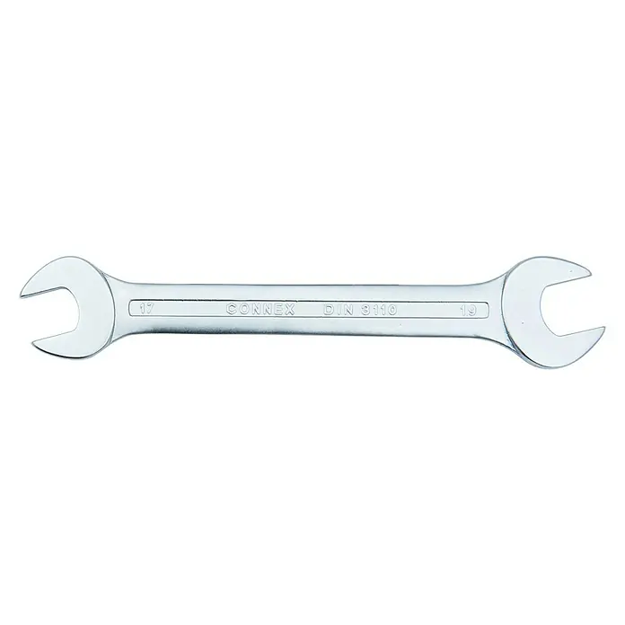 Llave fija de doble boca - Ancho de llave: 17 x 19 mm