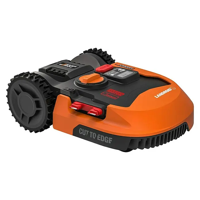 Bosch Robotmaaier L1500 - 20 V, Li-ion, 4 Ah, 1 accu, Max. gazonoppervlakte: 1.500 m² - Zijaanzicht rechts