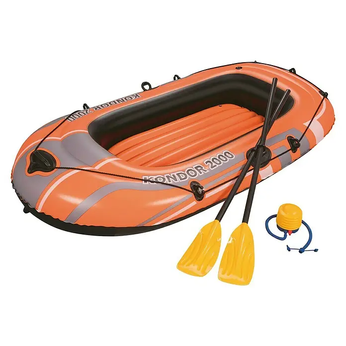 Hydro-Force Bote hinchable Kondor 2000-61062 - L x An x Al: 1,88 m x 98 cm x 30 cm, Apto para: 2 personas, Carga útil: 120 kg