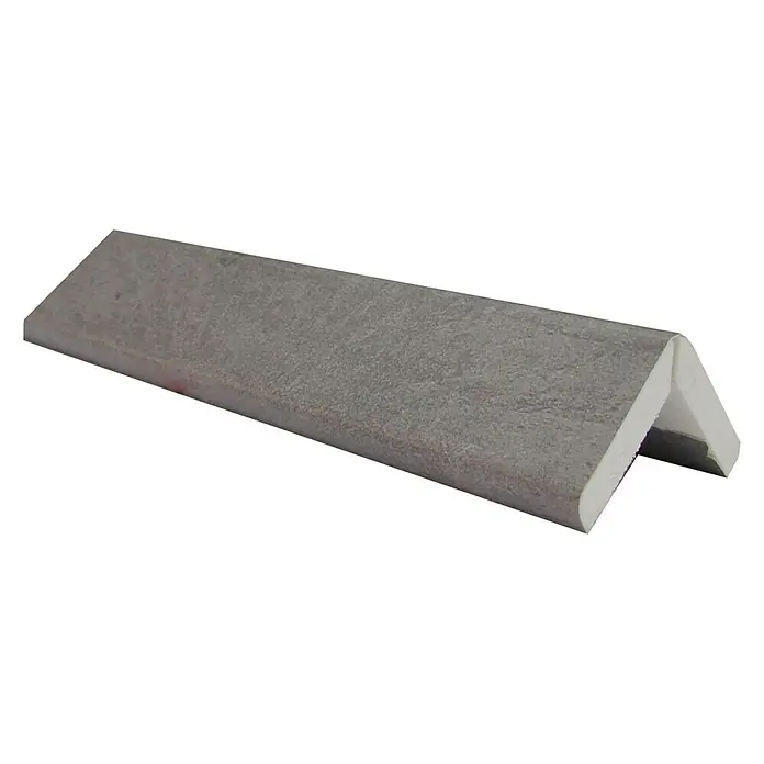 Bariperfil Perfil de acabado angular Concrete Oscuro - 2,6 m x 3 cm