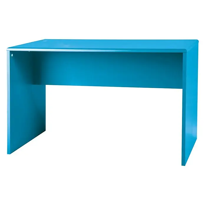 Phönix Miami Schreibtisch - L x B x H: 65 x 120 x 74 cm, Blau - Vorderansicht