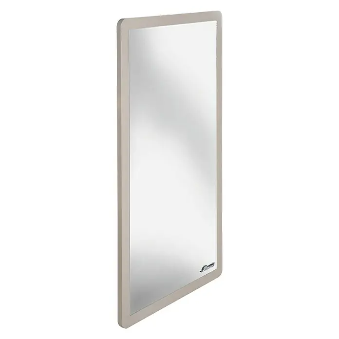 Phönix Miami Wandspiegel - L x B x H: 110 x 2,2 x 55 cm, Taupe - Vorderansicht