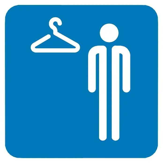 Cartel - Azul/Blanco, Vestuario de caballeros