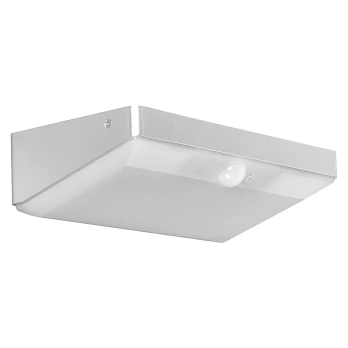 Arte confort Aplique solar LED para exterior con sensor Alcor - Detector de movimiento, Blanco frío