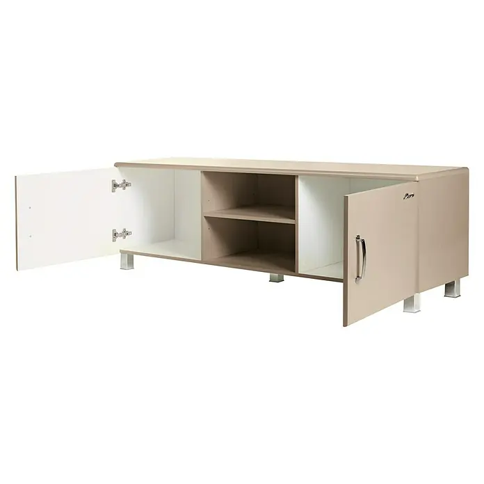 Phönix Miami Lowboard - L x B x H: 43 x 160 x 52 cm, Taupe - Rechte Seitenansicht