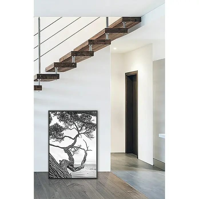 Nielsen Bilderrahmen Classic - Contrastgrau, 70 x 90 cm, Aluminium - Stimmungsaufnahme