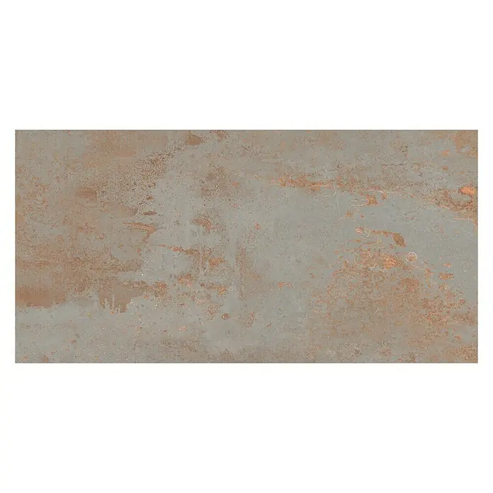 Momastela Feinsteinzeugfliese Ruggine - 62 x 31 cm, Grigio, Glasiert