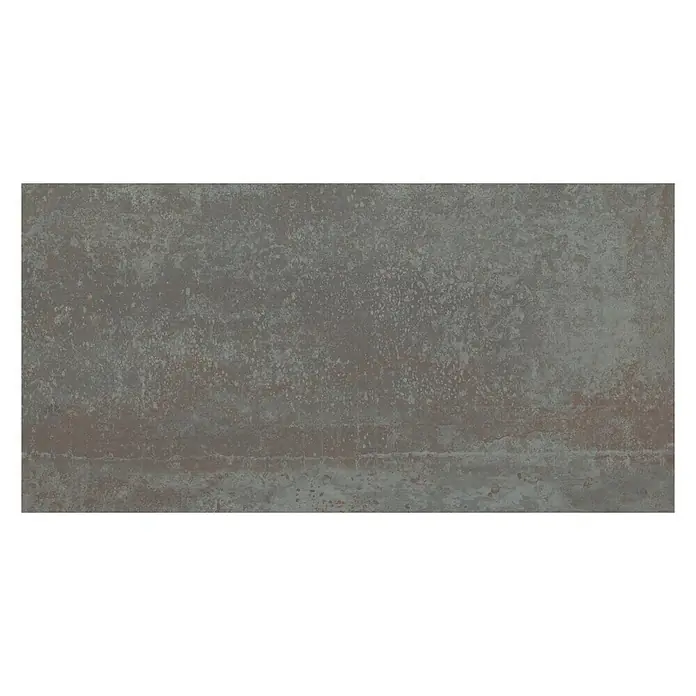 Momastela Feinsteinzeugfliese Ruggine - 62 x 31 cm, Anthrazit, Glasiert