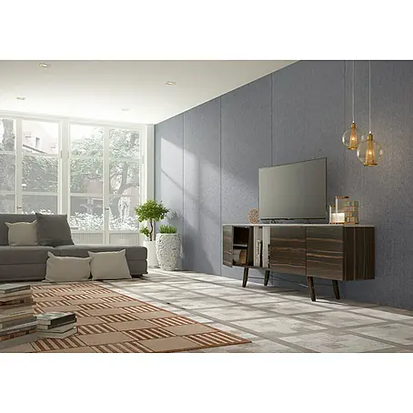 Bariperfil  Revestimiento de pared Metal Textile