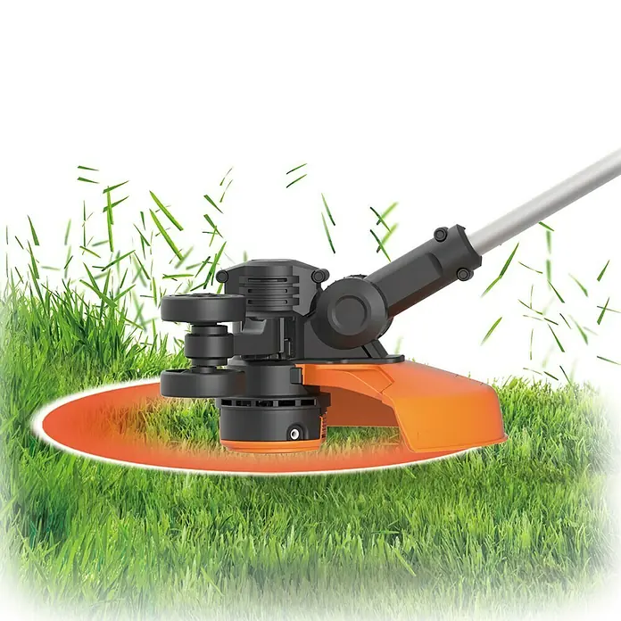 Worx Akku-Rasentrimmer WG184E - Akkuspannung: 20 V, Li-Ionen, 2 Akkus - Anwendungsbeispiel
