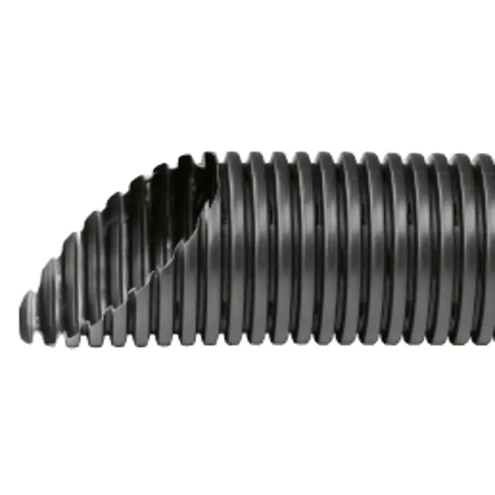 Marley Drainagerohr - Durchmesser: 80 mm, Länge: 50 m, Ungelocht