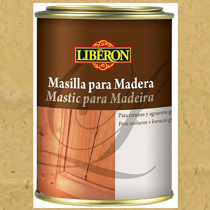 Libéron Masilla para madera - Roble claro, 200 ml