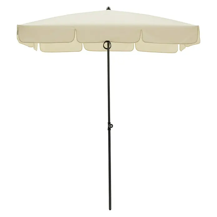 Sunfun Parasol de balcón Messina - Natural, 180 x 120 cm