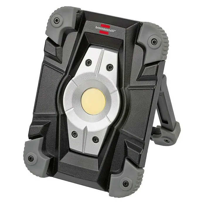 Brennenstuhl LED-Akkustrahler - Leistung: 20 W, Schwarz, IP54, Tageslichtweiß, Li-Ionen