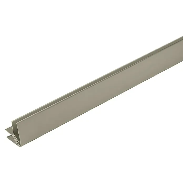 Grosfillex Perfil de esquina - Gris, 2,6 m x 10 mm x 5 mm